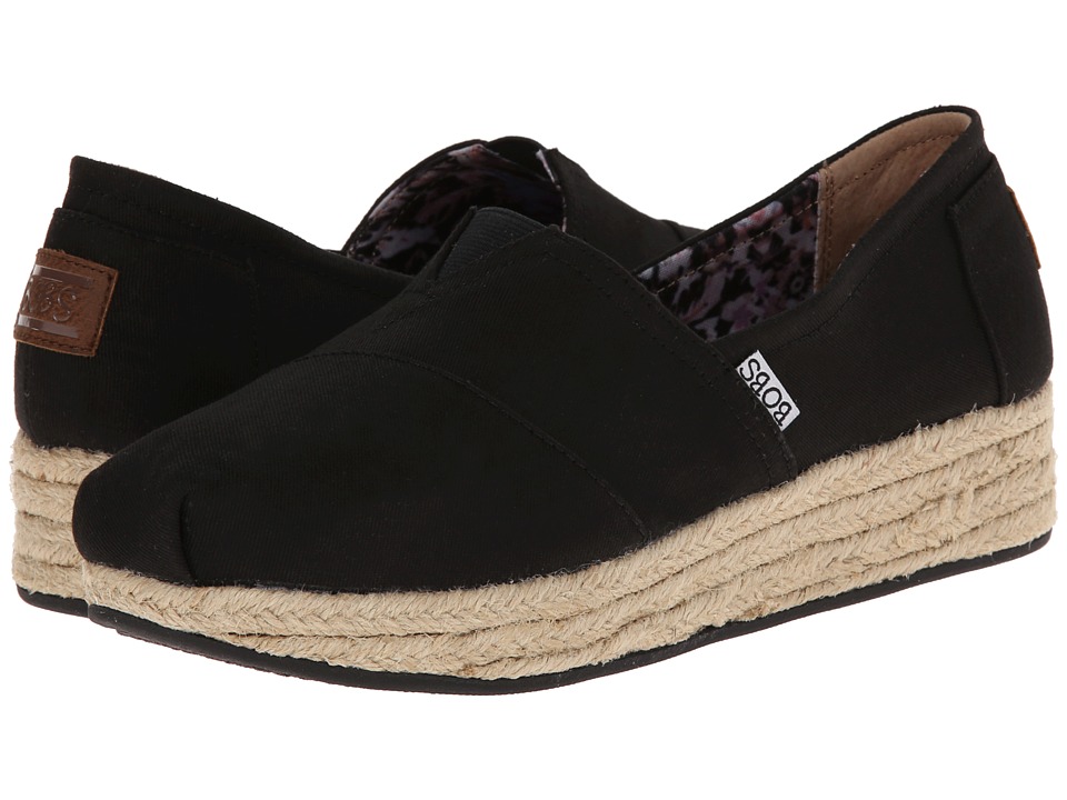 skechers bobs highlights women's wedge shoes