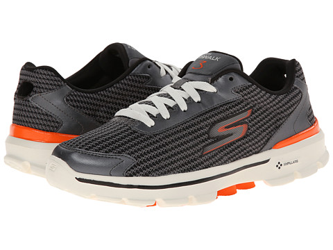 skechers go walk 3 fitknit lace up