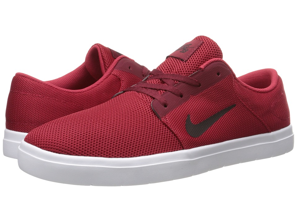 nike sb portmore ii ultralight red