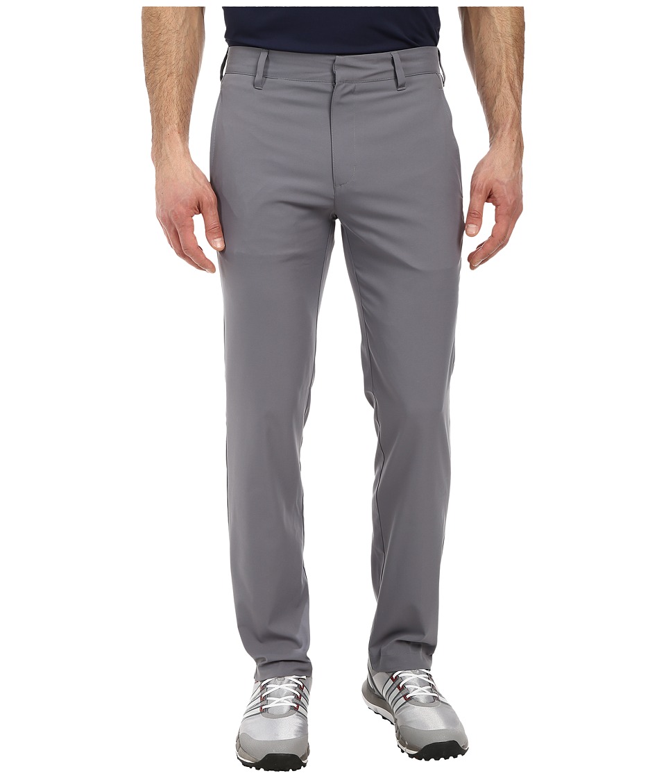 Adidas Golf Men'S Climalite 3-Stripes Pants, Mid Grey/Vista Grey S, 34 X 30 (888593415629)