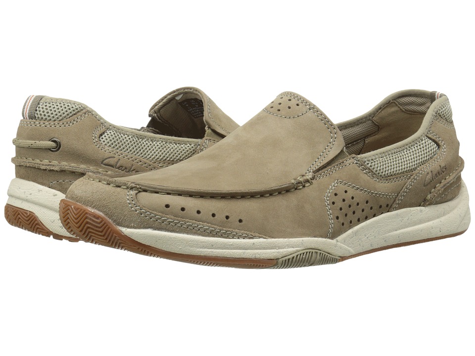clarks men's slip on