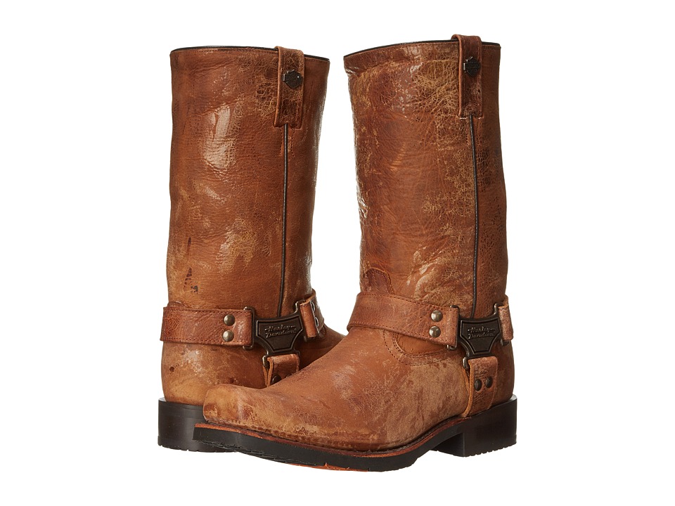 tan harley davidson boots