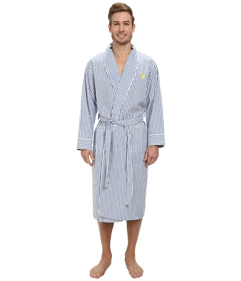 mens seersucker bathrobe