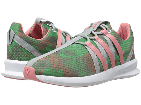 Adidas Originals Women'S Sl Loop Racer W Lifestyle Sneaker, White/Blush Green/Vista Pink, 7.5 M Us (888591826939)