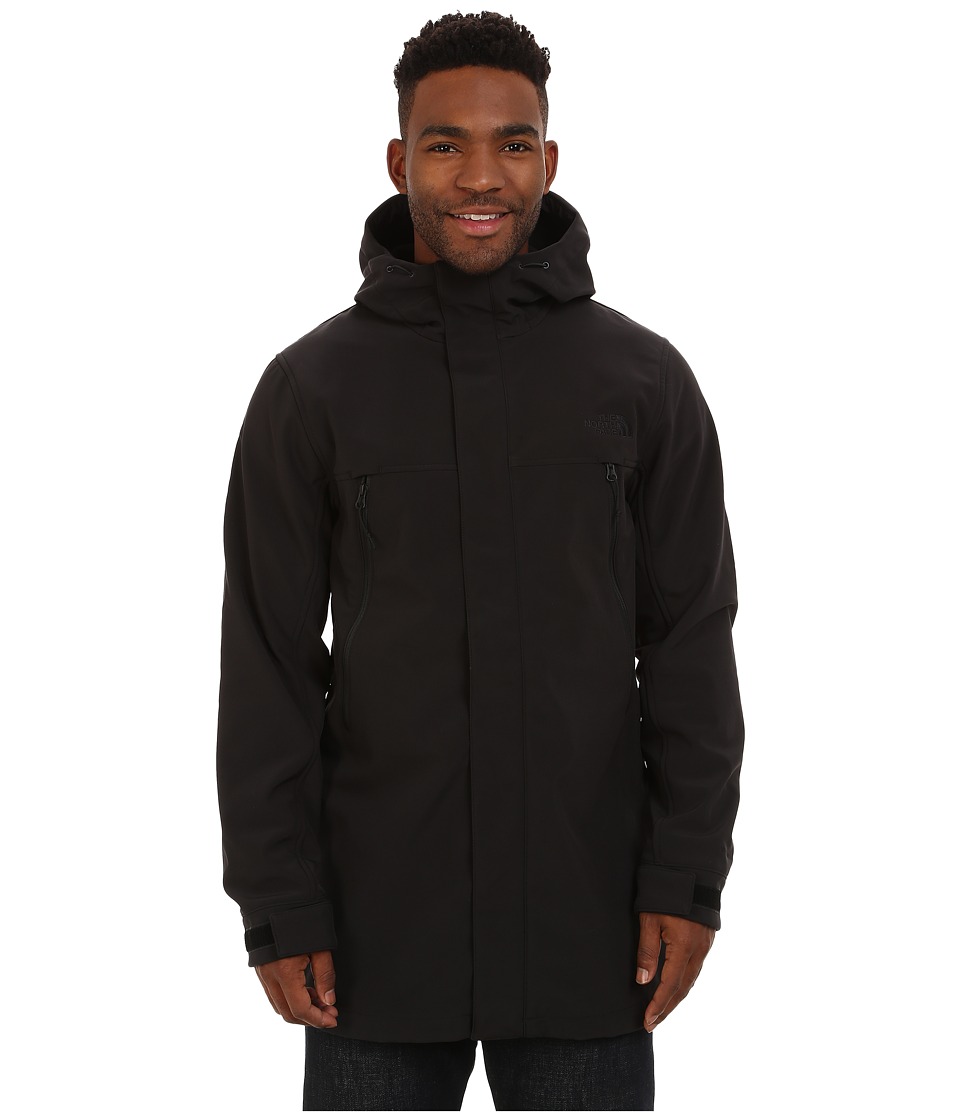 mens black north face coat