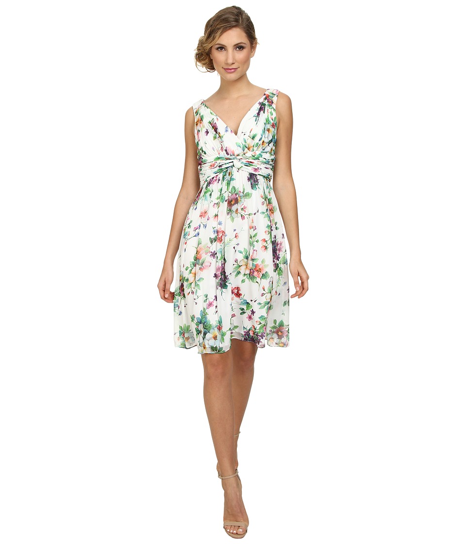 Donna Morgan Jessie Chiffon in Garden Floral Garden Floral Dress Donna Morgan Jessie Chiffon in Garden Floral Garden Floral Dress