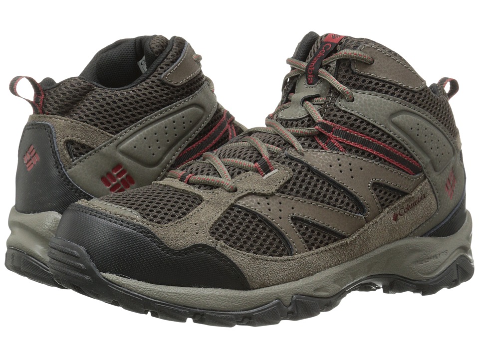 UPC 888664547068 Columbia Men s Plains Ridge Mid Trail Shoe Cordovan Red 8.5 D US upcitemdb