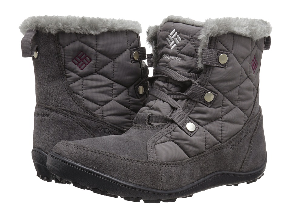 Columbia Minxtm Shorty Omni-Heattm (Shale/Dark Raspberry) Women