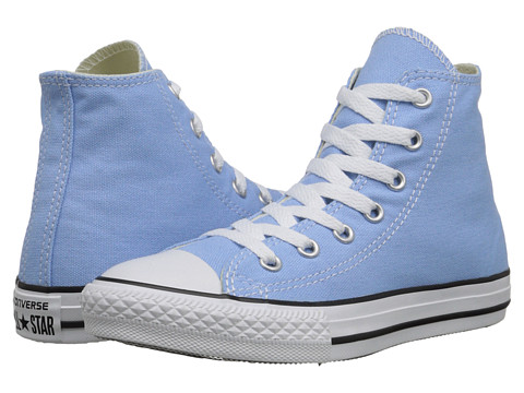 high top converse light blue