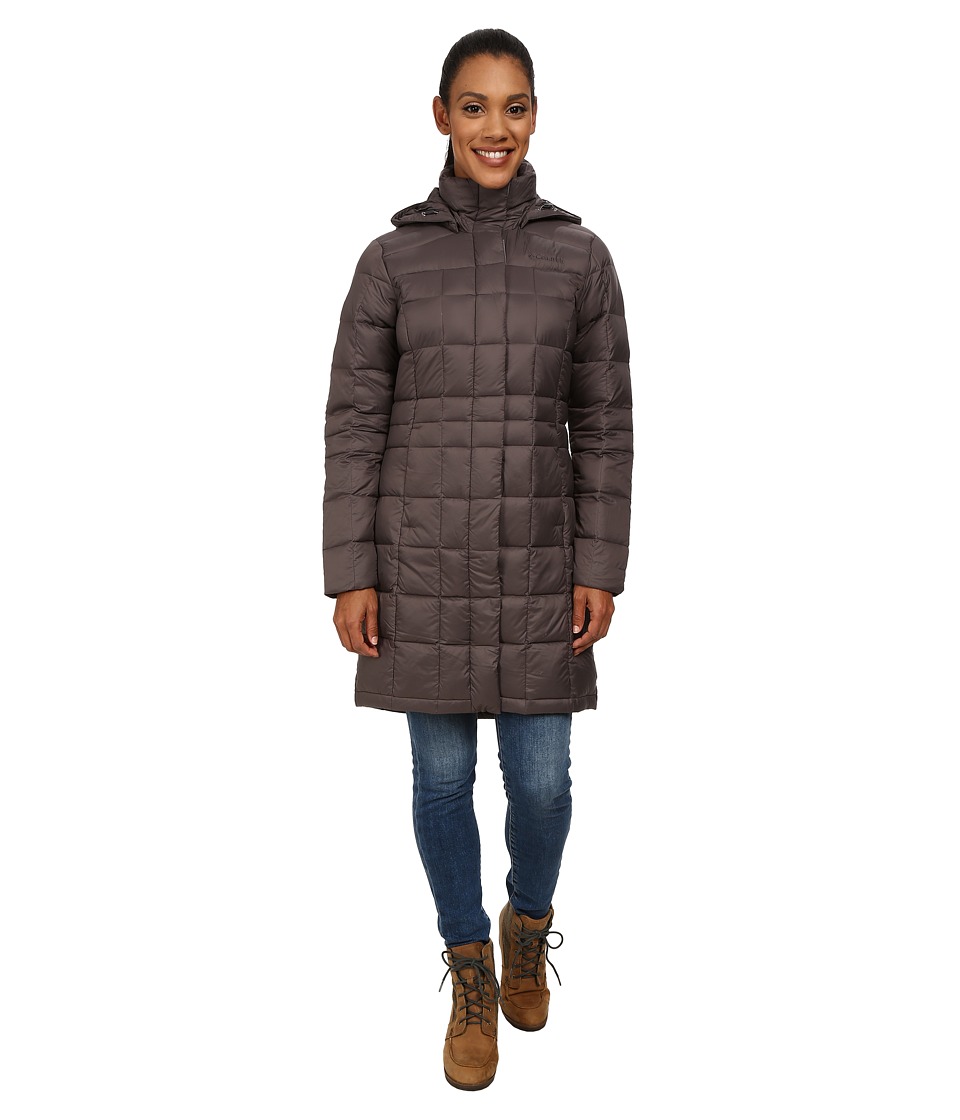UPC 888664394495 product image for Columbia - Hexbreaker Long Down Jacket (Mineshaft) Women's Jacket | upcitemdb.com