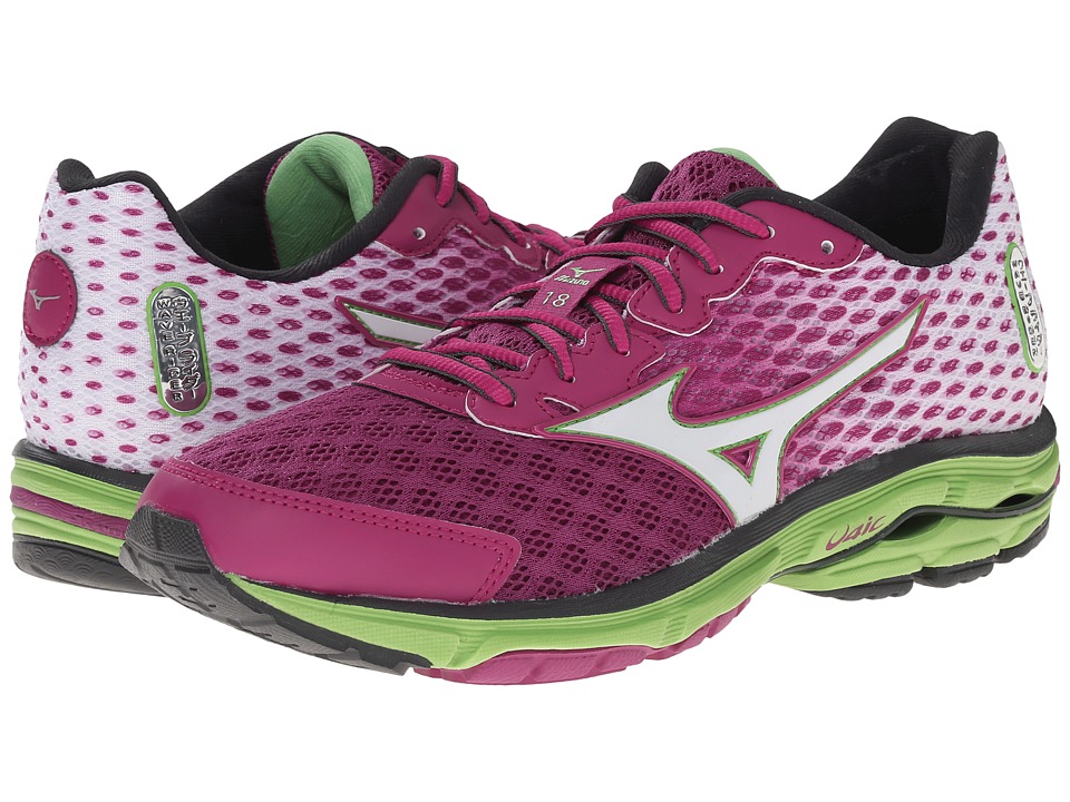 mizuno wave rider 18 green