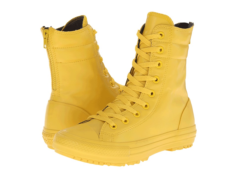 converse hi rubber yellow