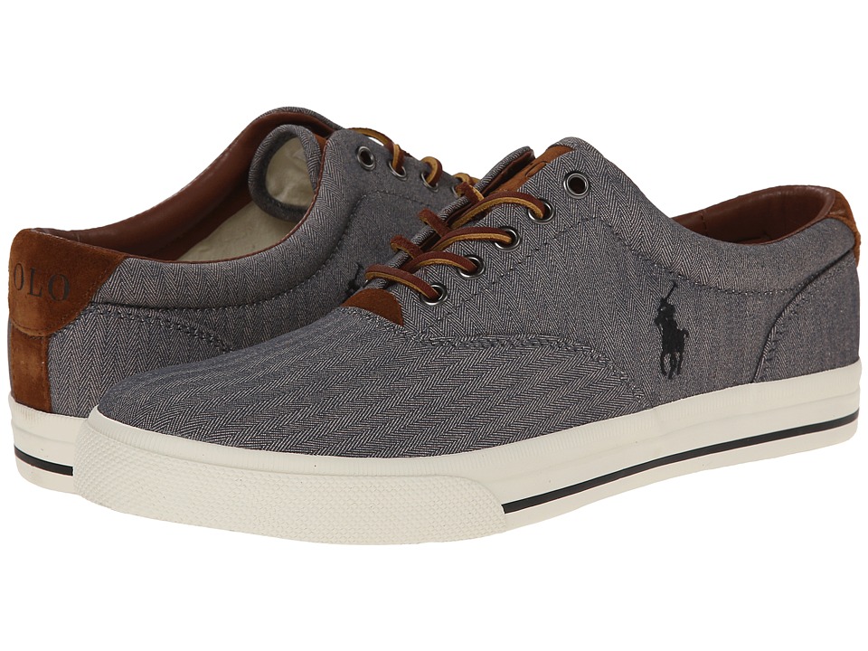 vaughn chambray herringbone sneakers