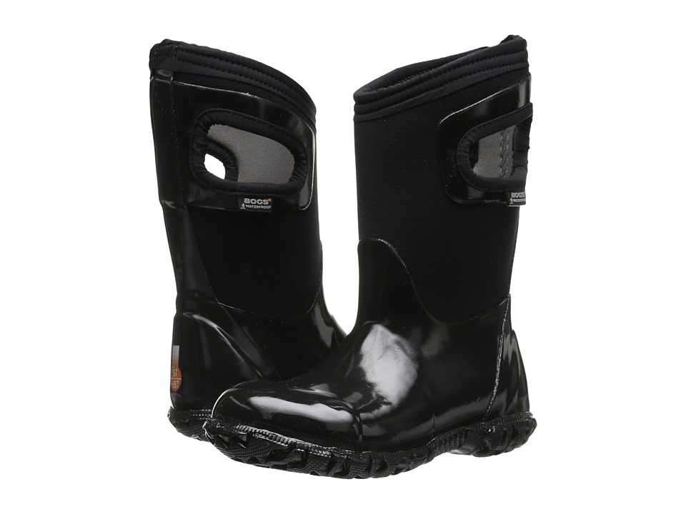 Bogs Kids North Hampton (Toddler/Little Kid/Big Kid) (Black) Girls Shoes