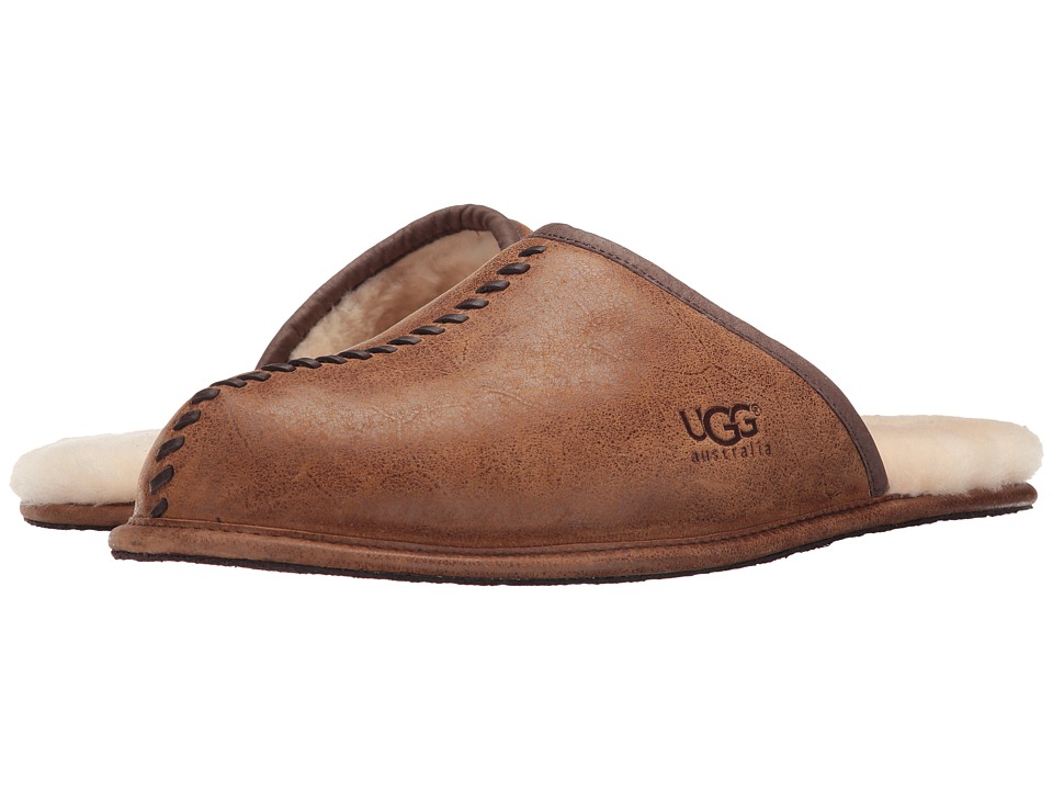 UGG Scuff Deco (Chestnut Leather) Men