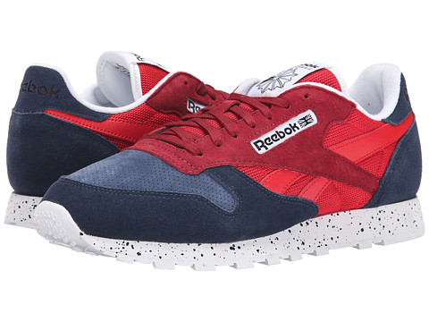 reebok classic leather red suede