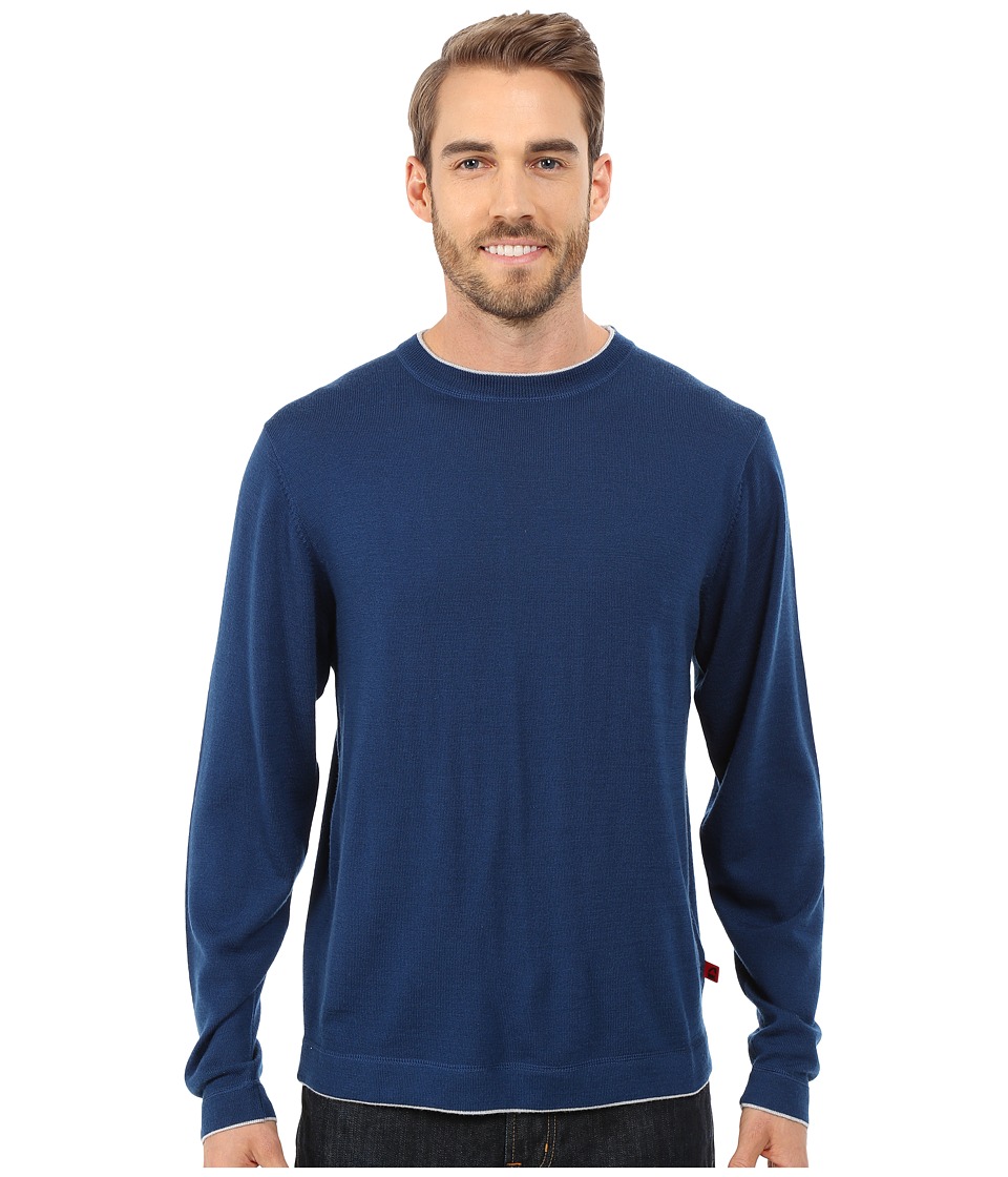 Mountain Khakis Cascade Merino Crew Neck Sweater (Deep Blue) Men