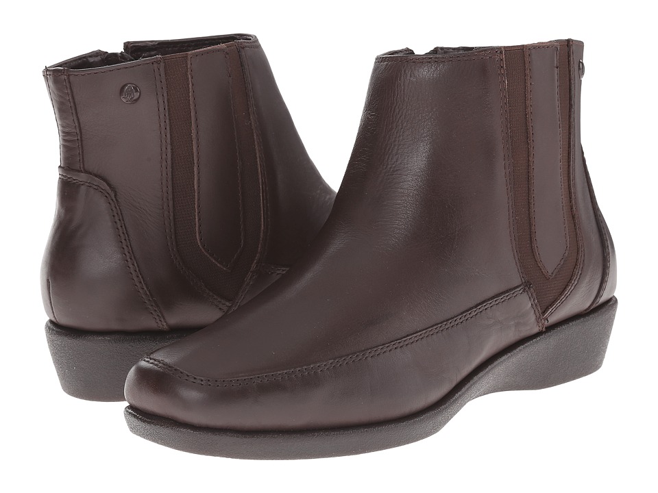 Hush Puppies Sharla Carlisle (Dark Brown Leather) Women