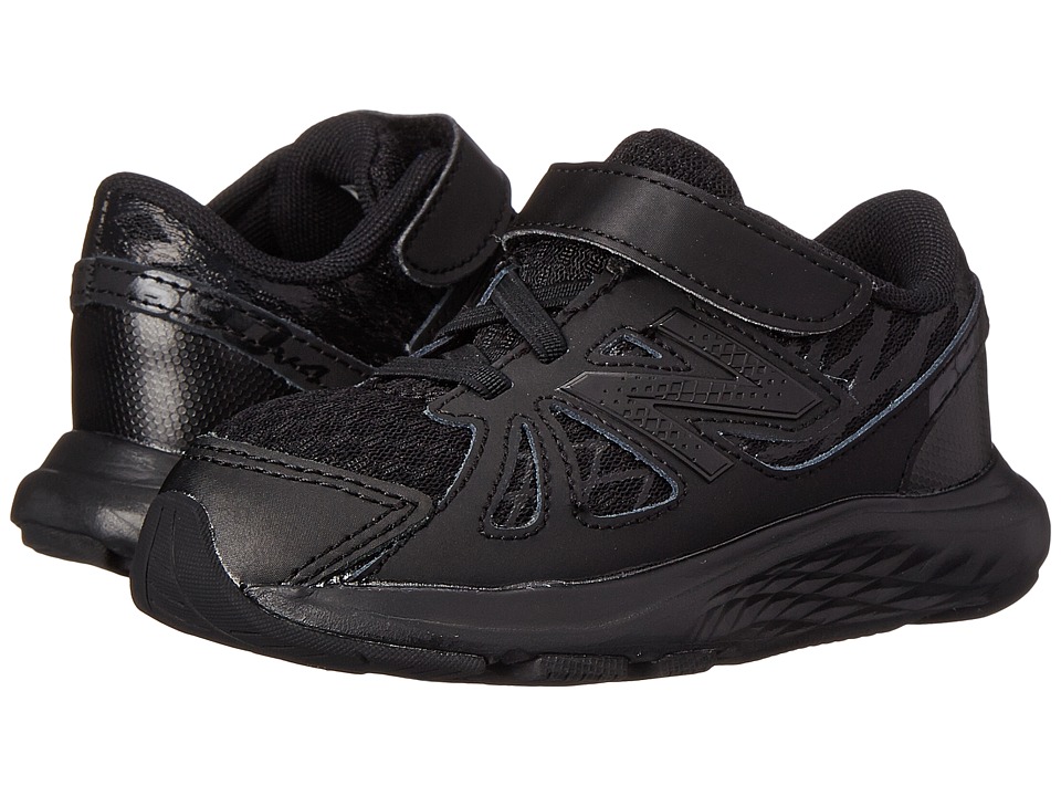 New Balance Kids 690v4 (Infant/Toddler) (Black/Black) Kids Shoes