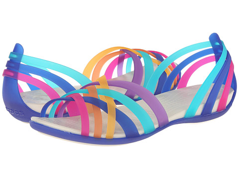 crocs huarache flat women