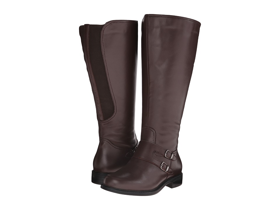 David Tate Highland Wide Shaft (Brown Soft Calf) Women