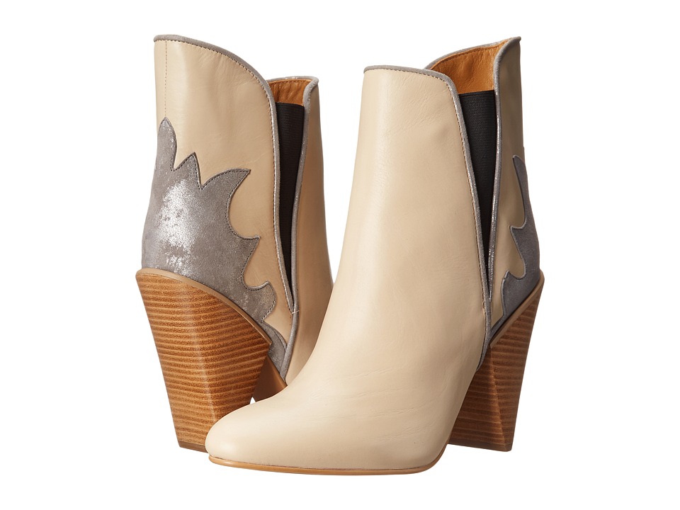 cream combat boots
