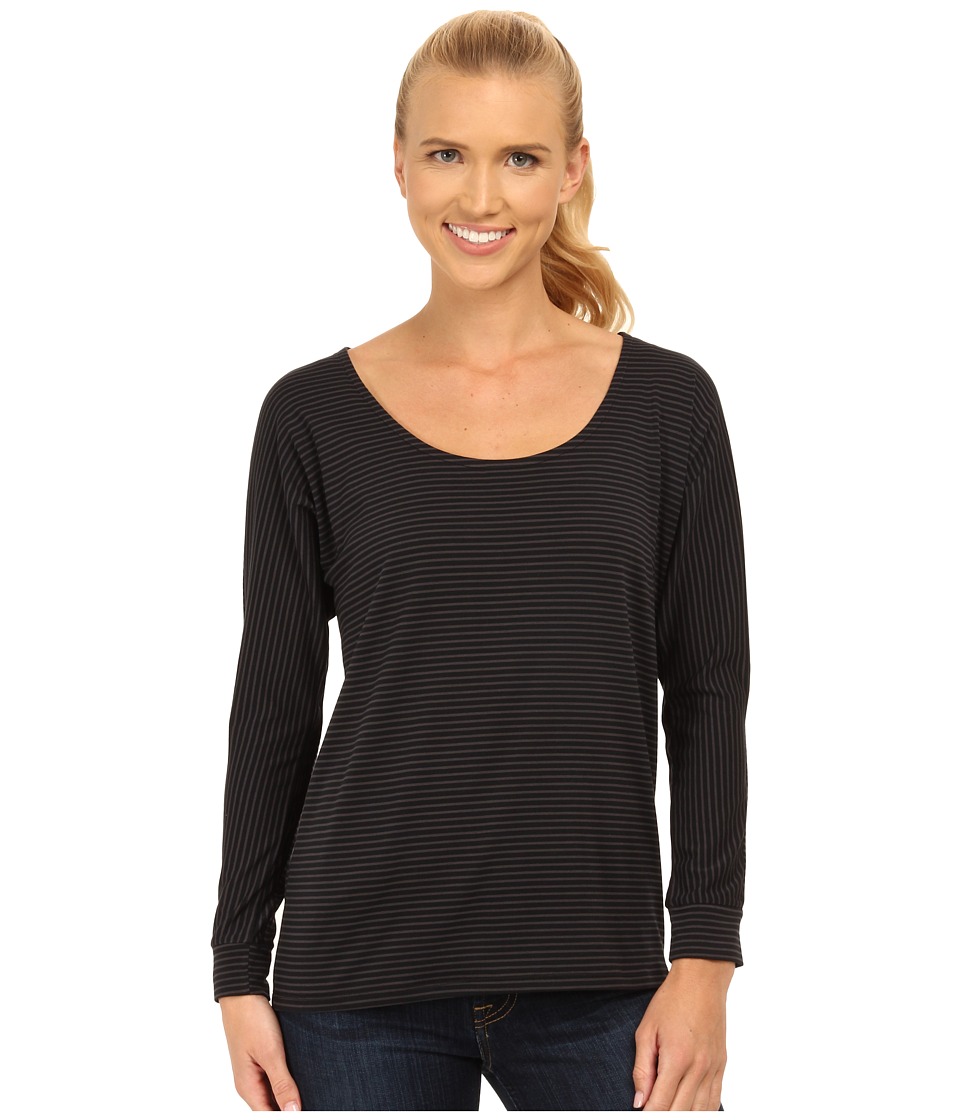 Carve Designs Cedars Dolman Sleeve Top (Black Stripe) Women