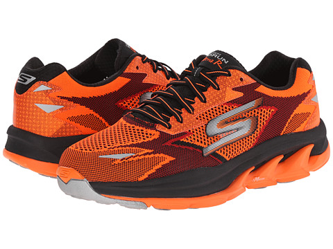 skechers go run orange