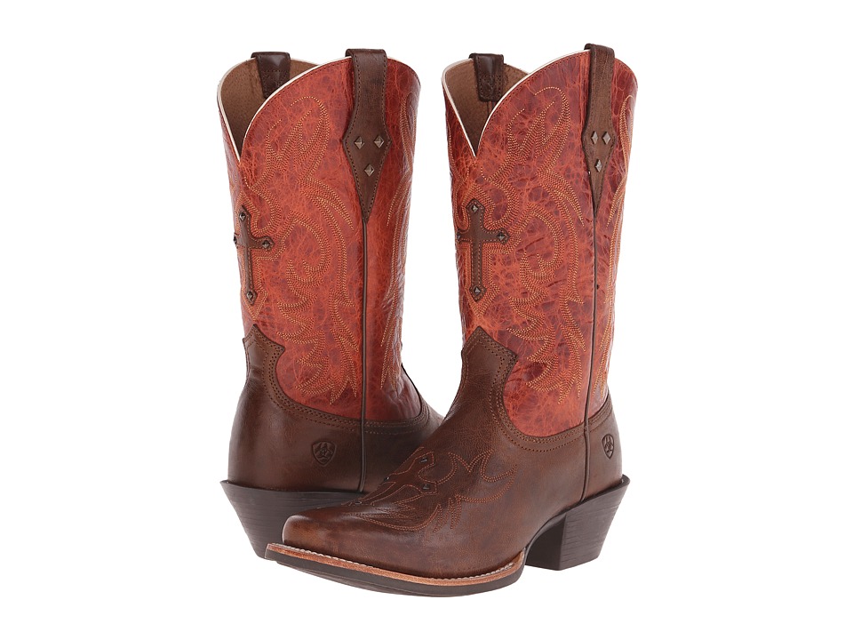 Ariat Legend Spirit (Wood/Rust) Cowboy Boots