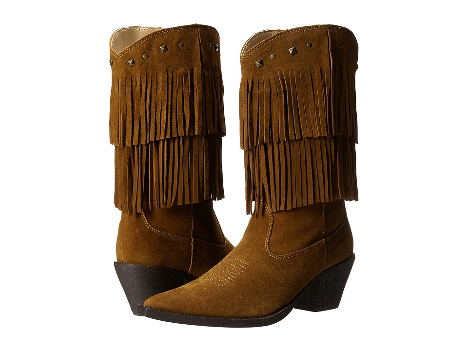 Roper Short Stuff (Tan) Cowboy Boots