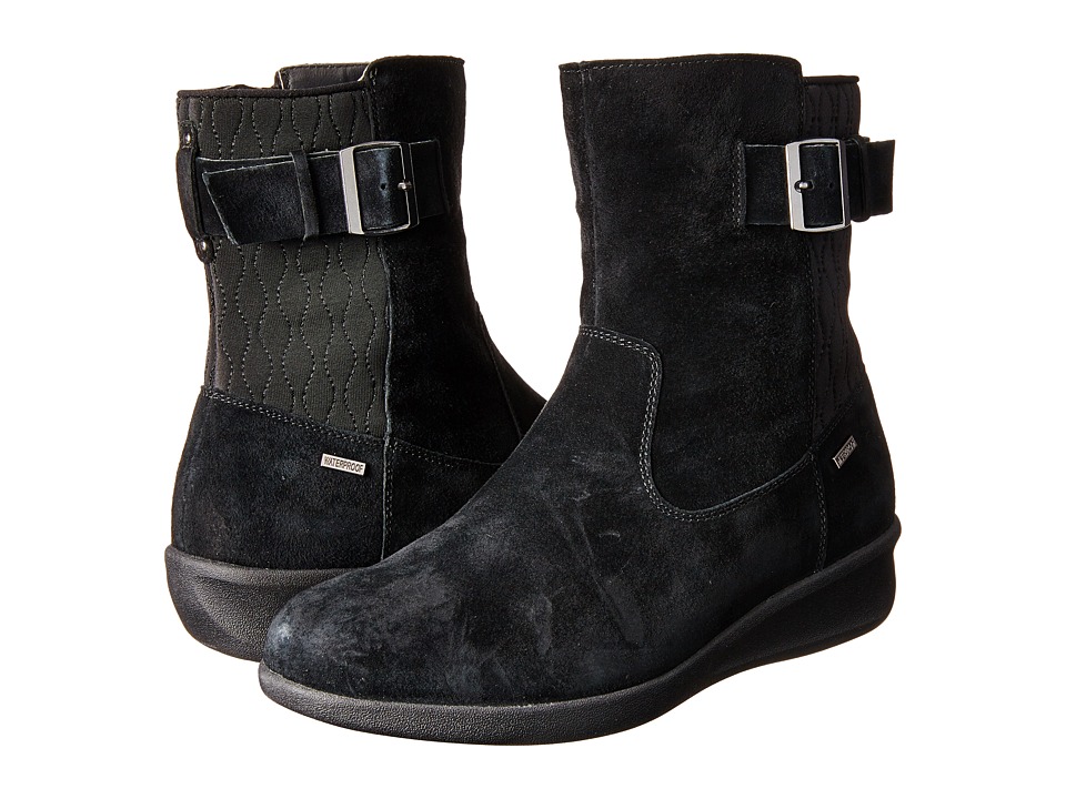 Aravon Linda-AR (Black Suede) Women
