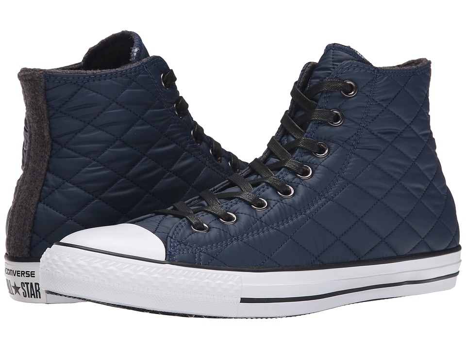 converse quilted blue