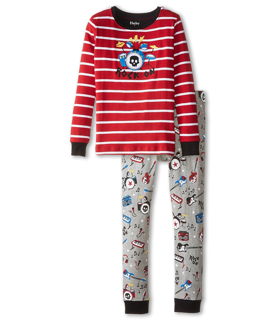 UPC 775165290879 product image for Hatley Kids - Rock Band PJ Set (Toddler/Little Kids/Big Kids) (Red) Boy's Pajama | upcitemdb.com