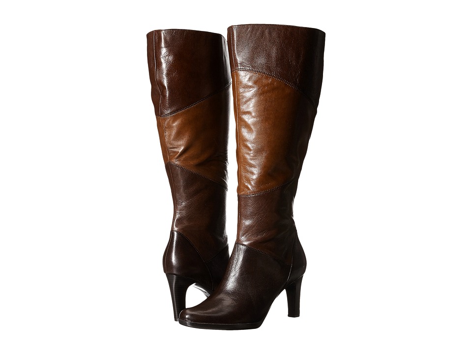 Naturalizer Analise Wide Calf (Oxford/Bridal Brown/Banana Leather) Women