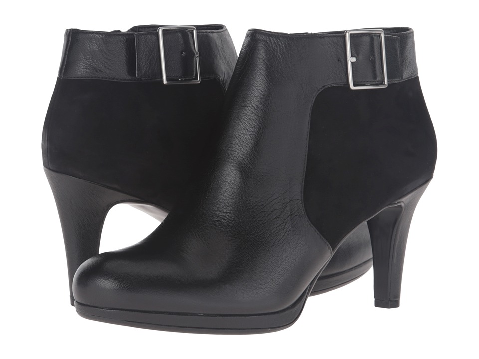 Naturalizer Maureen (Black Leather/Suede) Women