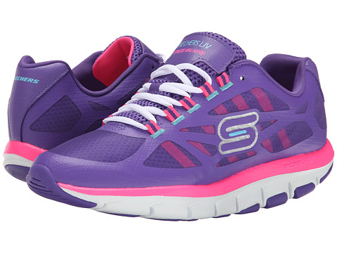 skechers shape ups purple