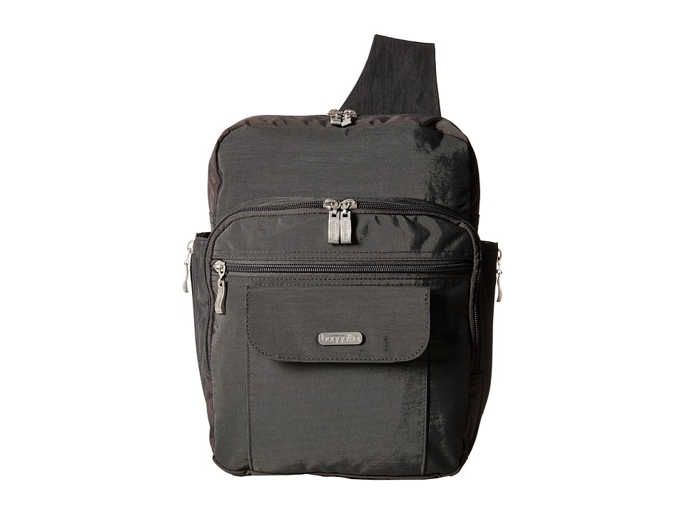 UPC 741980160321 - Baggallini Luggage Messenger Bag, Charcoal, One Size ...