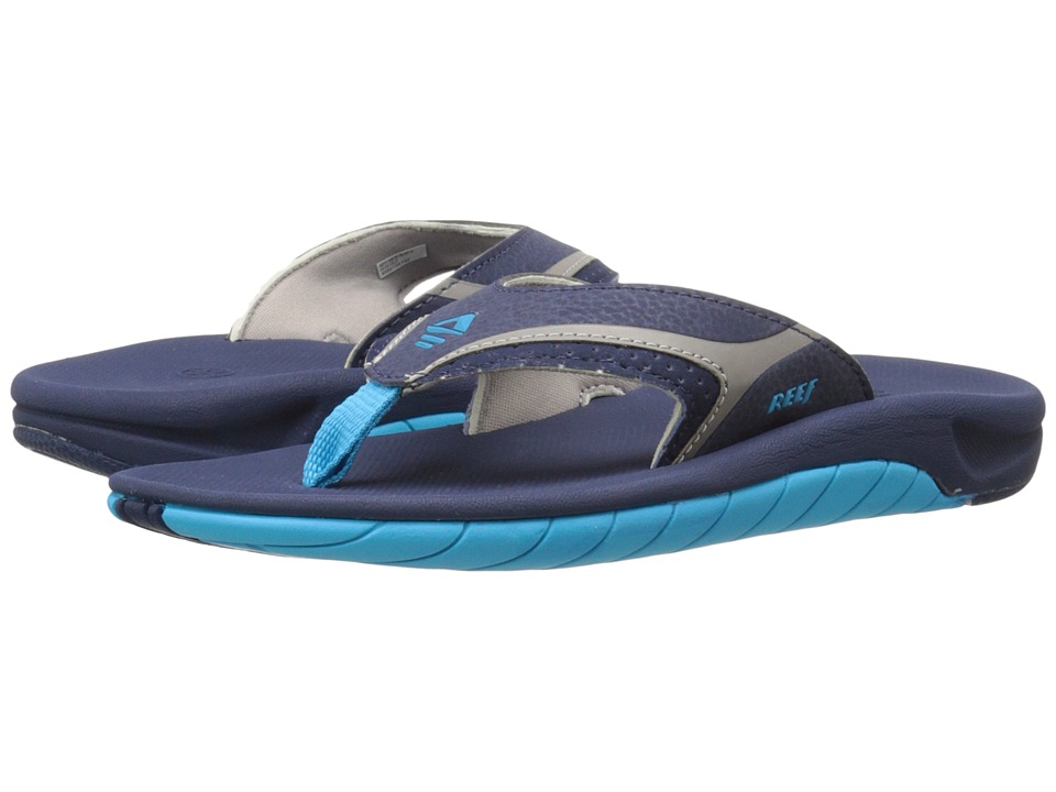 Reef Kids Slap II (Infant/Toddler/Little Kid/Big Kid) (Blue) Boys Shoes