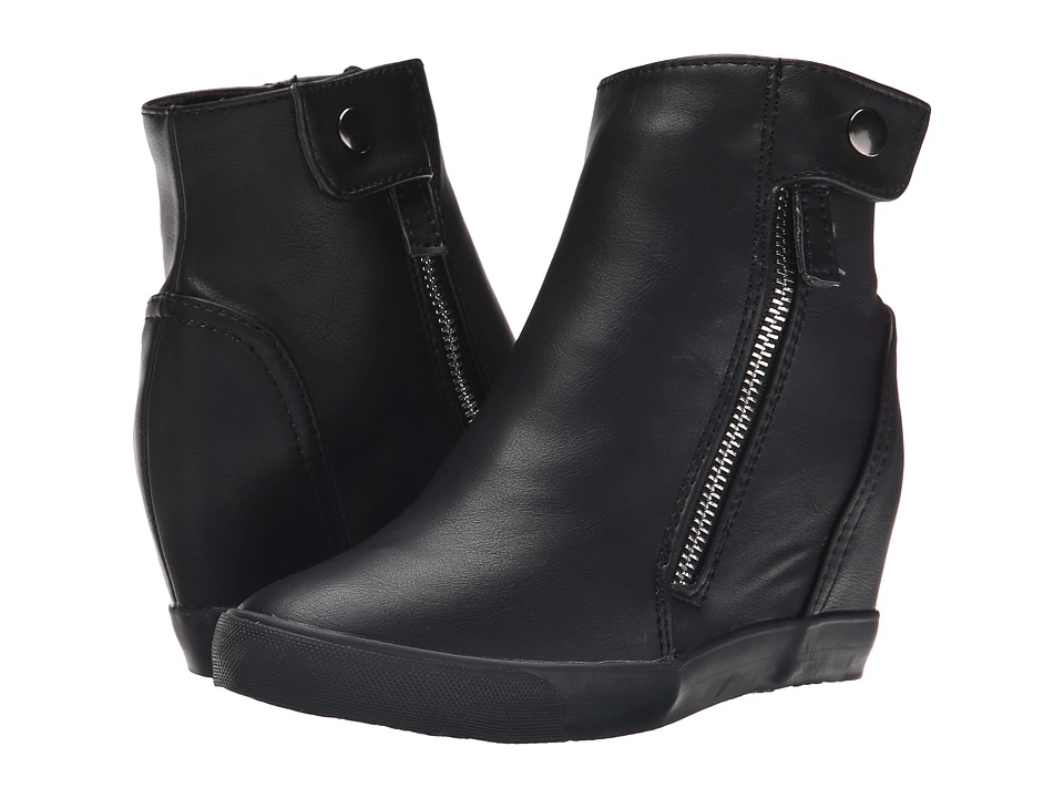 Amiana 15-A5371 (Little Kid/Big Kid/Adult) (Black Leather) Girl