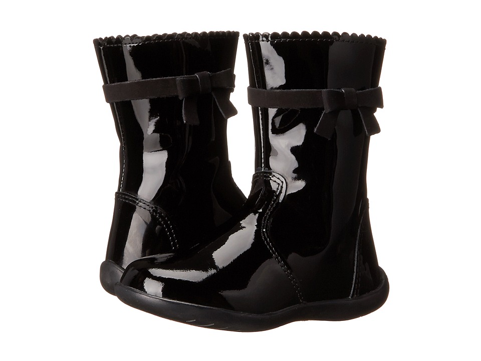 Kid Express Callie (Toddler/Little Kid) (Black Patent) Girls Shoes