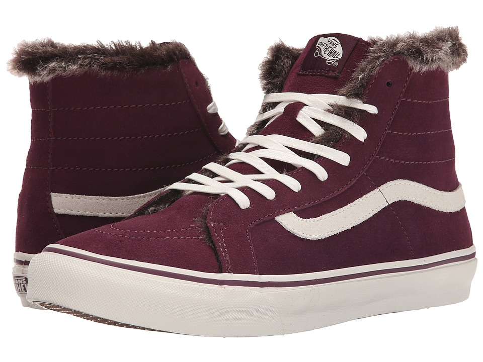 vans sk8 hi slim purple