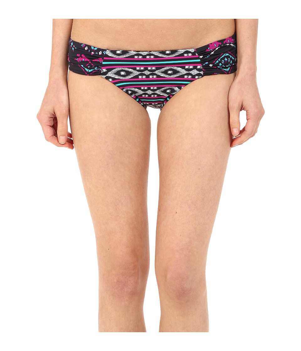 Roxy - Traveling Gypsy Basegirl Bikini Bottom (Traveling Gypsy True Black) Women