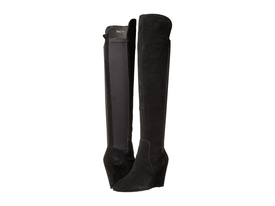Charles by Charles David Edie (Black Suede/Lycra) Women