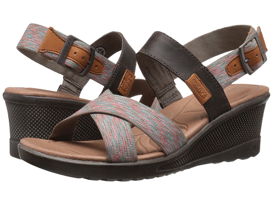 Keen Keen Wedge Zip Women S Wedge Shoes Brindle Keen Keen Wedge Zip Women S Wedge Shoes Brindle