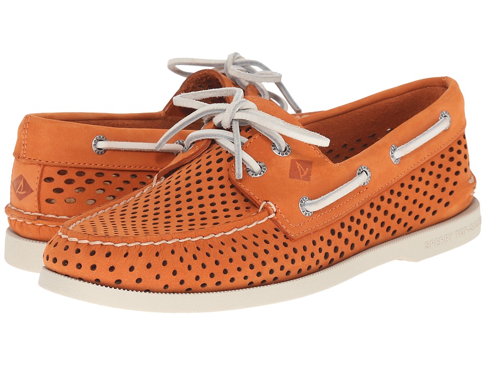 sperry perforated boat shoe mens