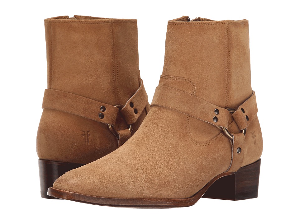 Frye Dara Harness Short (Sand Suede) Women