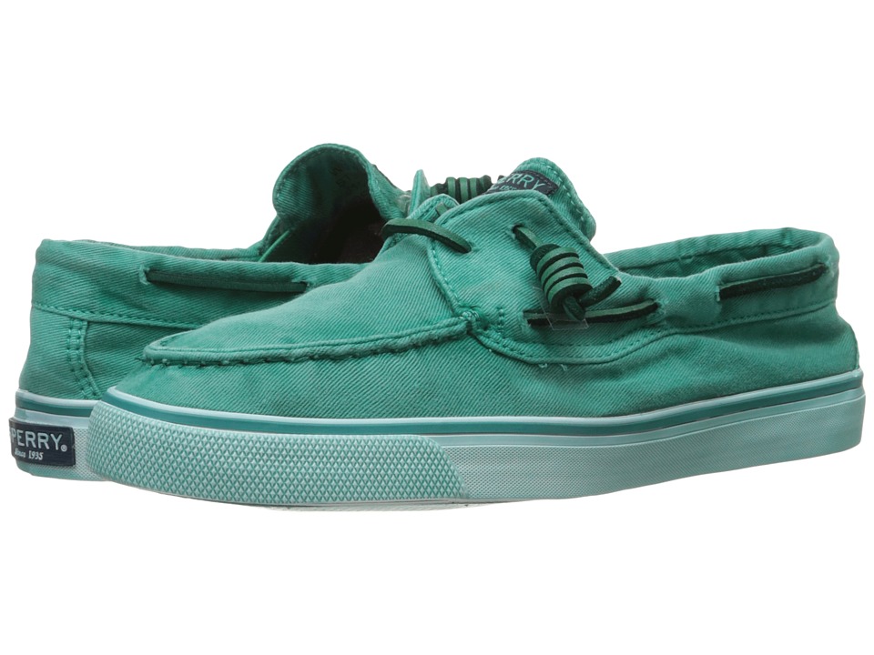 teal sperrys