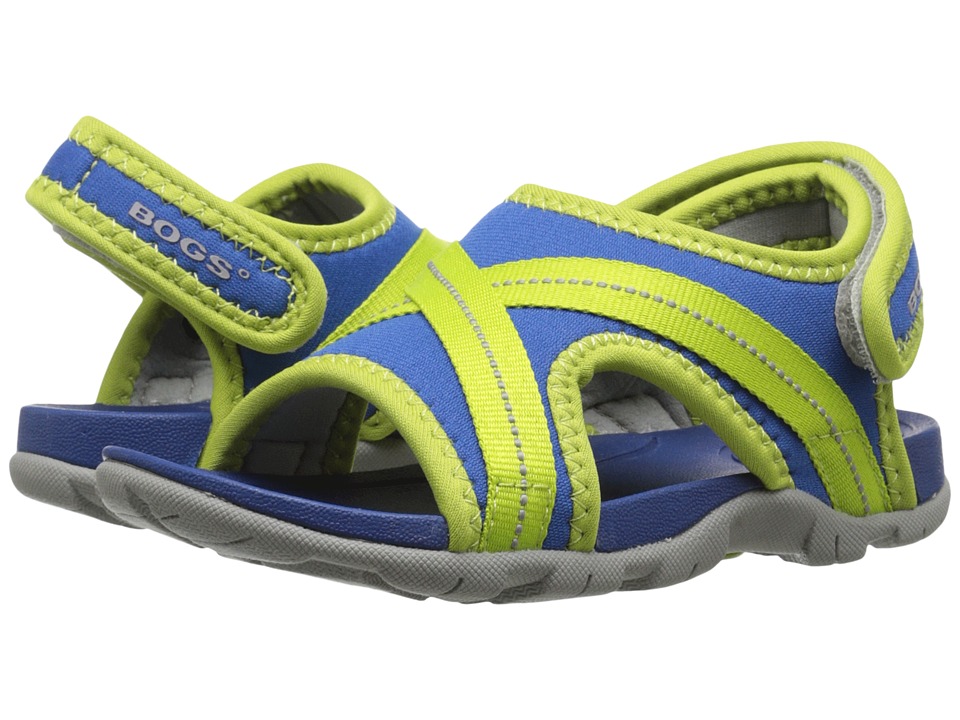 Bogs Kids Keegan (Toddler/Little Kid) (Royal Multi) Boys Shoes