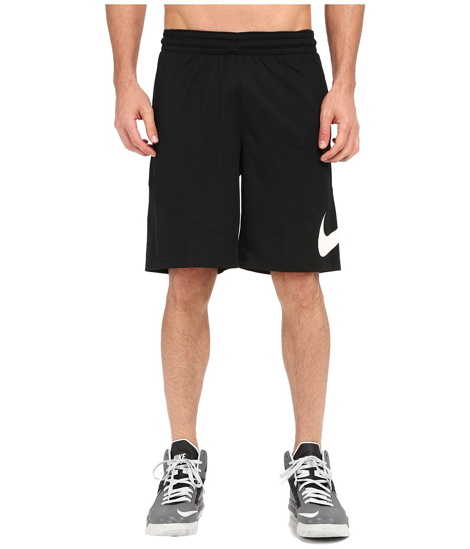 Nike HBR Shorts (Black/Black/Black/White) Men