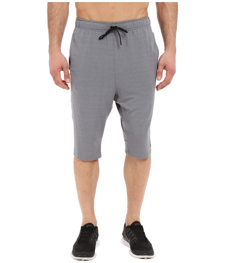 Nike Dri-FITtm Fleece Training Short (Cool Grey/Black) Men